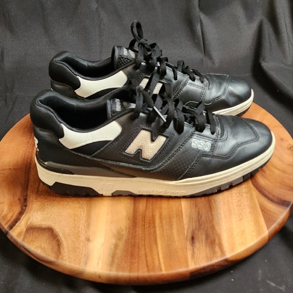New Balance 550 Men's Black/Sea Salt US Sz 13. - Picture 4 of 7